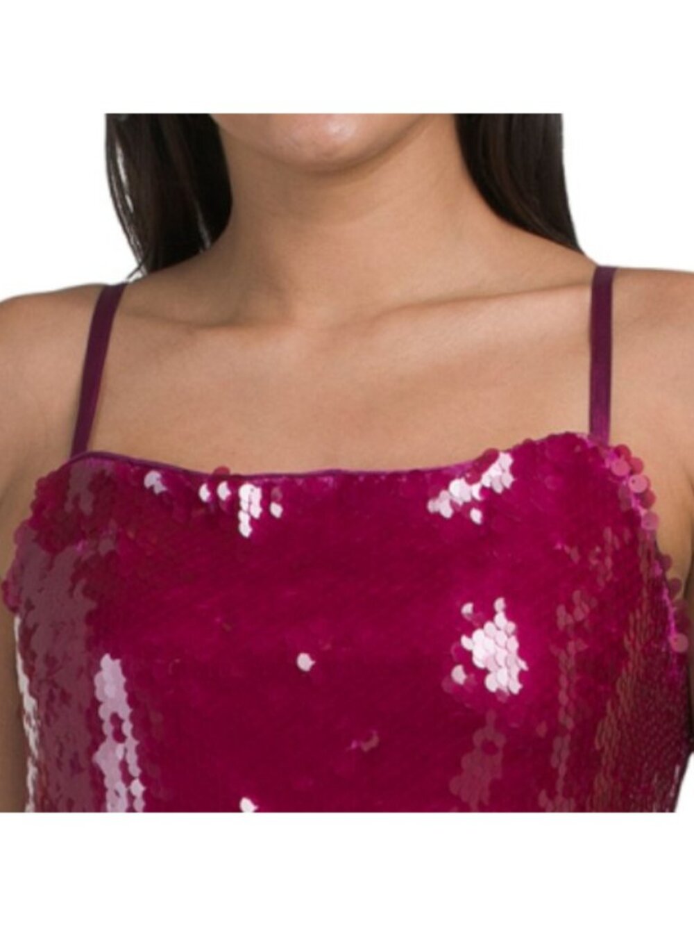 ENDLESS ROSE Sequin Slip Dress - Picture 3 of 4